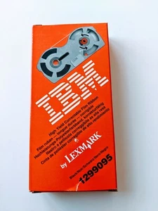 Cinta de película corregible de alto rendimiento IBM by LEXMARK - NEGRA 1299095 para tipo IBM - Imagen 1 de 2