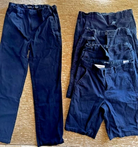 Kids Navy Shorts and Pants for camp or school uniform - Size 14 - Picture 1 of 4