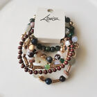 6pcs New Lovisa Beads Elastic Bracelet Gift Fashion Women Party Holiday Jewelry