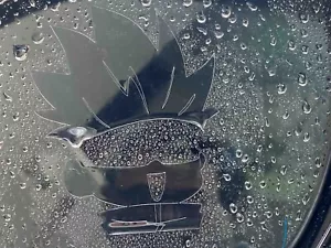 GoJo Customized JJK Transparent anti fog rain proof Anime car Decal 2 pcs - Picture 1 of 4