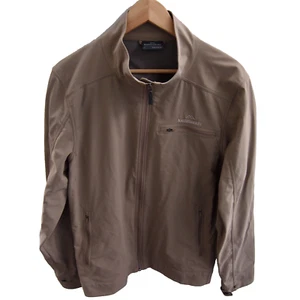 Kathmandu Wind-Force men's beige DWR water resistant jacket Sz. L - Picture 1 of 10