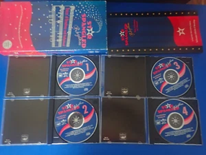 Star Spangled Rhythm Voices Broadway Hollywood 4 CD & Book Box Set 1997 Excellen - Picture 1 of 5