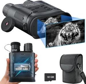 Binocolo Professionale Zoom Digitale 6x Con Visione Nottura 4K 32Gb Ricaricabile - Bild 1 von 6