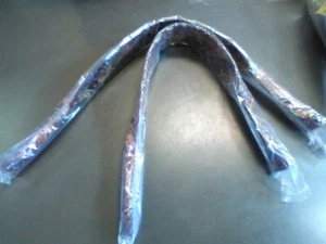 2 Miche Tasche Doppelriemen/Griffe ~ Tiermotiv braun 1,5" breit 20" lang - Bild 1 von 3