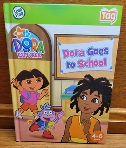 Leap Frog Tag Nick Jr Dora the Explorer Dora Goes to School - Picture 1 of 6