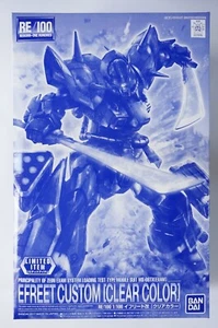 BANDAI RE/100 1/100 Efreet Custom clear color limited scale mode kit - Picture 1 of 13