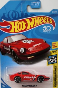 Hot Wheels 50th Anniversary Nissan Fairlady Z - HW Speed Graphics 9/10 - Picture 1 of 3