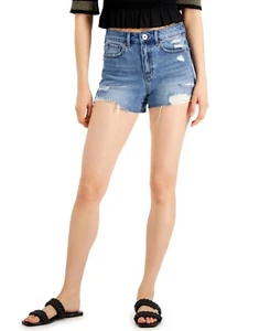 MSRP $60 Inc International Concepts Women High Rise Jean Shorts Size 6 - Picture 1 of 1