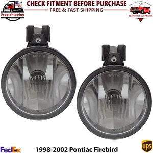 Front Fog Lamp Assembly Left & Right Side For 1998-2002 Pontiac Firebird - Picture 1 of 13
