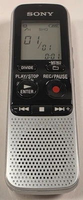 MINT Tested and Working Sony ICD-BX112 Handheld Digital Voice IC Recorder 500 hr - Image 1 of 4