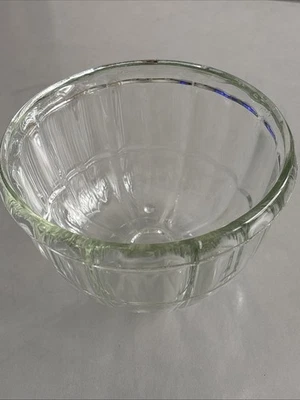 MOLDE BLANCMANGE GELATINA VIDRIO PYREX REDONDO VINTAGE - COCINA RETRO Foto 1 de 3