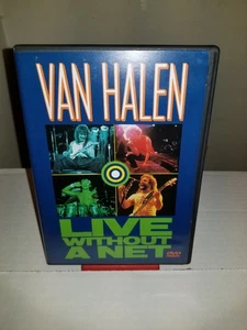 VAN HALEN LIVE! Without a Net (DVD, 📀1987) W/Sammy Hagar 1hr:32m Warner Bro VGC - Picture 1 of 5