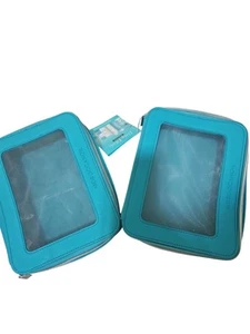 Travel Cosmetic BAG (2PACKS) Makeup Toiletry Case Organizer Moroccan Oil NEW - Picture 1 of 9