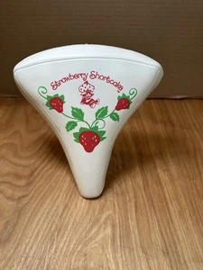 Asiento de bicicleta Troxel Strawberry Shortcake 1985 vintage nuevo stock antiguo - Imagen 1 de 7