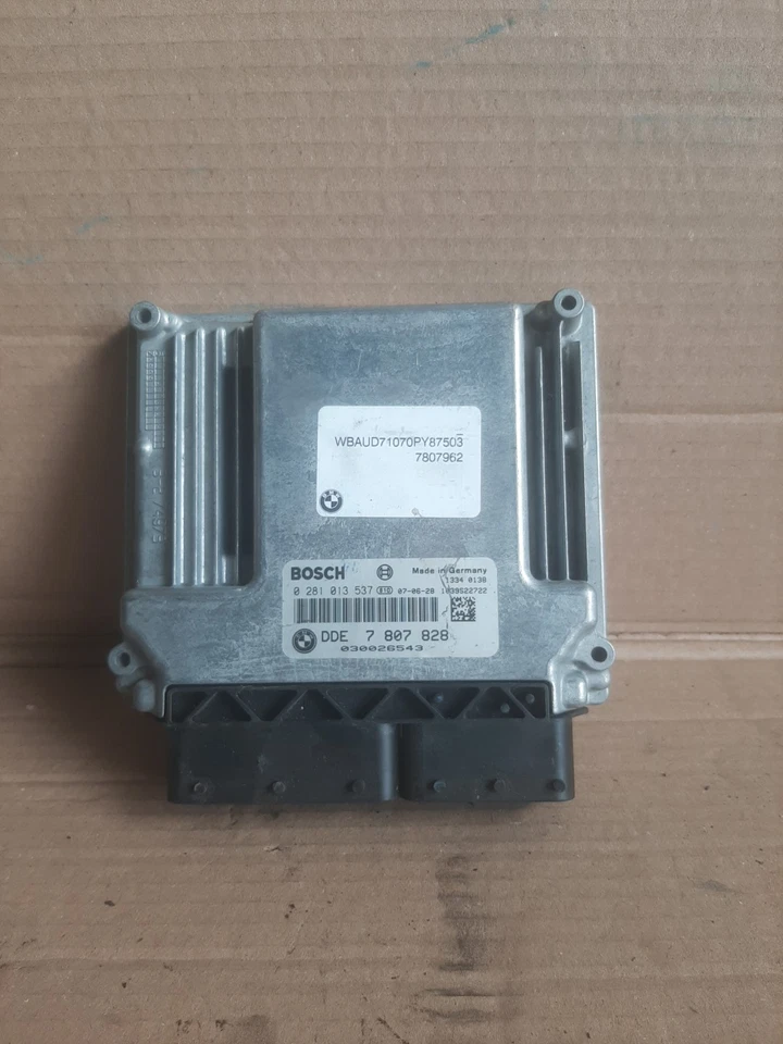 Centralina Motore Bmw Serie 1 E81 2007 2.0 Diesel DDE7807828 - Immagine 1 di 4