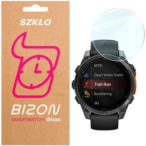 Szkło ochronne do Garmin Tactix 8 AMOLED 47mm Bizon Szkło ochronne na wyświetlacz Szkło hartowane - Zdjęcie 1 z 6