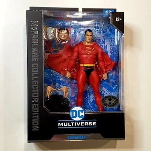 🗨 McFarlane DC "Strange Lives" Superman edición PLATINO (Disfraz Rojo) 🗨 - Imagen 1 de 2