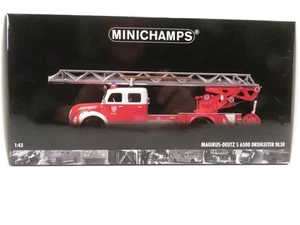 (ID0695) Minichamps 439140074 Magirus Deutz S6500 DL30 FW Frankfurt, 1:43 OVP - Bild 1 von 7