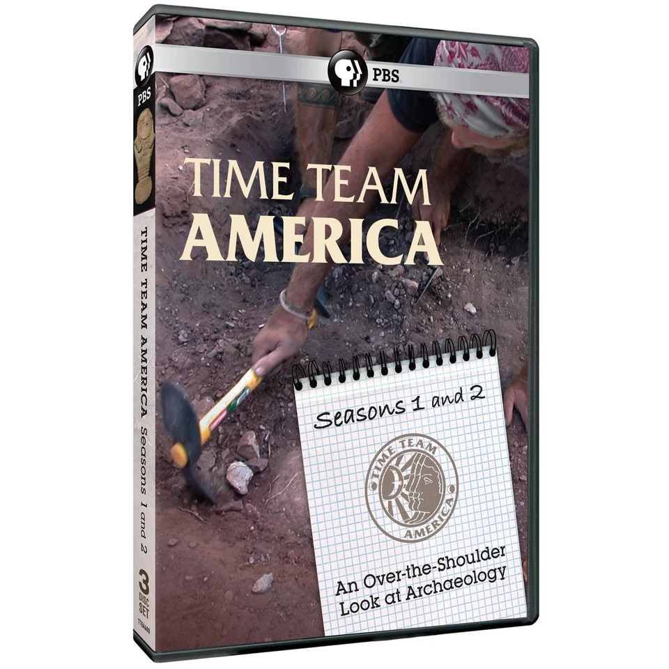 Time Team America: Seasons 1 & 2 (DVD) VERY GOOD — 第 1/1 张图片