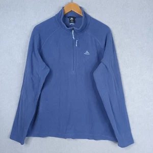 Macpac Womens Size 20 Purple Lightweight Polar Fleece 1/4 Zip Pullover Jumper - Picture 1 of 10