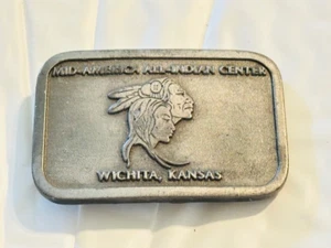 Fibbia per cintura - Mid-America All-Indian Center - Kichita, KS - Foto 1 di 2