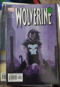 WOLVERINE # 186 2003 MARVEL X-MEN LOGAN copertina verniciata esad ribic punisher - Foto 1 di 2
