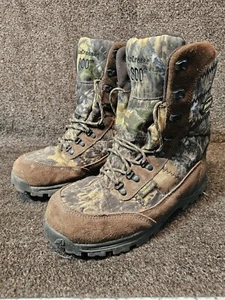 LACROSSE SILENCER HD 8" MOBU 800G CAMO HUNTING BOOTS MENS 10 - Picture 1 of 5