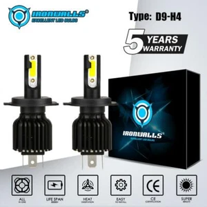 2x H4 9003 HB2 LED Headlight Kit Hi/Lo Beam FOG Bulbs for Honda Civic 1992-2003 - Picture 1 of 12