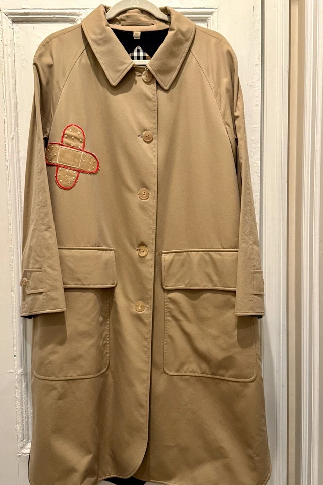 Zanja forrada de lana Burberry Dayrell rara y única Foto 1 de 4