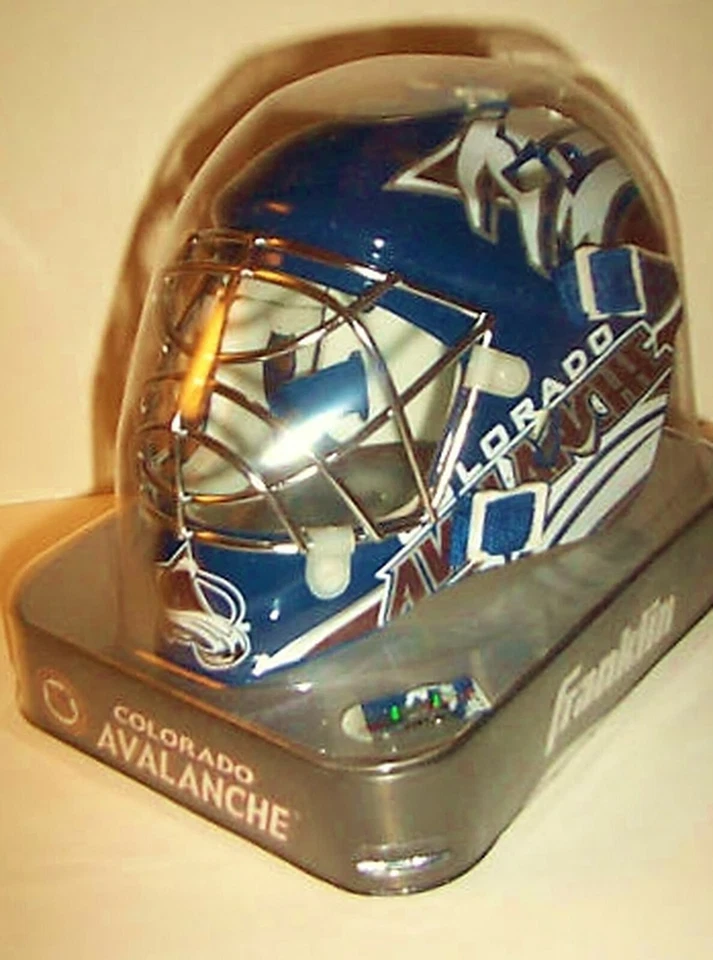 MARKENLOS Franklin NHL Mini Maske Colorado Avalanche
