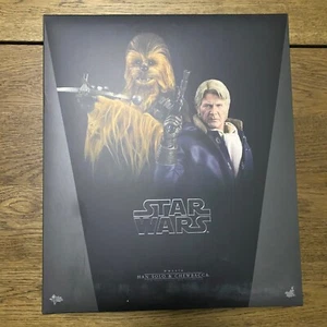 1/6 HOT TOYS : MMS376 STAR WARS THE FORCE AWAKENS CHEWBACCA HAN SOLO EMPTY BOX - Picture 1 of 4