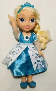 Disney Frozen Glow Elsa Singing Doll English & Spanish Sings Talks Lights Up 12” - Picture 1 of 3