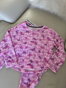 Girls Pink Pajama juicy couture Size 6/ 6x - Picture 1 of 5
