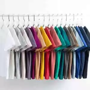 Camiseta básica tubular de manga corta de algodón con cuello en O de verano para hombre - Imagen 1 de 45