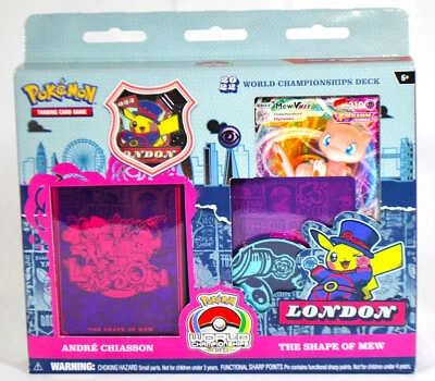 POKEMON TRADING CARD GAME LONDON WORLD CHAMPIONSHIP ANDRE CHIASSON, SHAPE OF MEW - Image 1 of 2