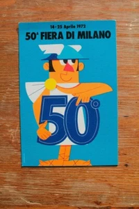 CARTOLINA COMMEMORATIVA 50° FIERA DI MILANO 1972 (F130526) - Picture 1 of 2