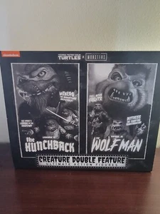 Neca TMNT X Universal Monsters 2 Pack Hunchback & Wolfman MIB Walmart Exclusive - Picture 1 of 3