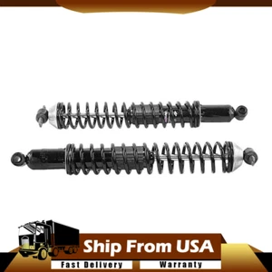 Monroe 58606 Load Leveling Rear Shocks w/ Springs Pair for Chevrolet GMC SUV WT - Picture 1 of 3