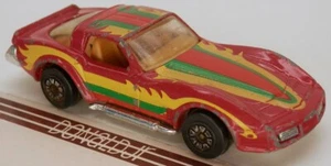 Kenner Fast 111's JET VET Maroon Custom Chevy Corvette C3 Alabama Plate - Picture 1 of 2