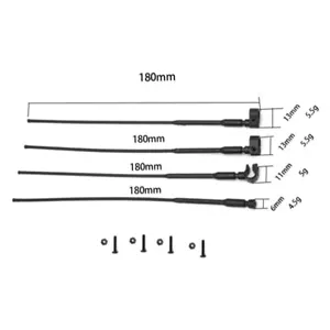 Simulated Antenna Signal Decoration Line For 1/8 1/10 RC SCX10 TRX-4 D90 RC Car - Picture 1 of 10