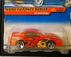 1/64 1999 Ford Mustang Kung Fu Force 2/4 Hot Wheels 2000 #034 - Bild 1 von 3