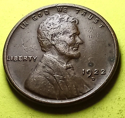 1922-D Lincoln Wheat Cent Penny 1c -FINE Cover