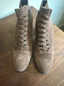 Free People Hybrid Block Heel Platform Ankle Booties Boots Womens 39 EU / 8 US - Picture 1 of 19