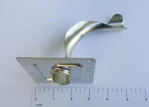 10 PIEZAS 1/2" PEX TUBO CURVA SOPORTE METAL CON PLACA - Imagen 1 de 4