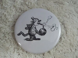 KRAZY KAT ~ 2-1/4" Button Pinback Pin (D66) - Picture 1 of 2