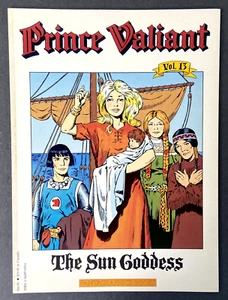Prince Vallant comic strips paperback book Fantagraphics The Sun Goddess vol 13 - Picture 1 of 3
