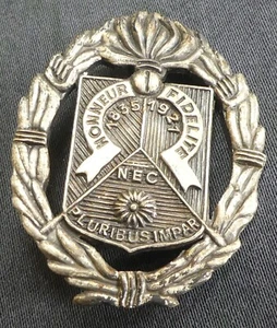 Insigne béret – 1er Régiment Étranger de Cavalerie – Indochine –Drago Paris 5705 - Picture 1 of 2