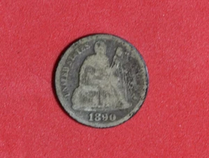 1890- Seated Liberty One Dime #P26136 - Picture 1 of 2