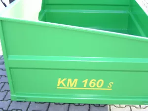 Heckcontainer, Kippmulde, Traktor, Schlepper KM 160 s - Bild 1 von 8