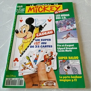 Le journal de Mickey # 2071 – 28 février 1992 – avec fiches - Picture 1 of 2